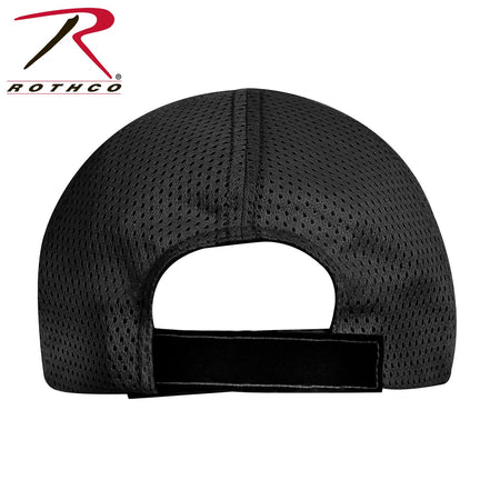 Rothco Tactical Mesh Back Cap With Thin Blue Line Flag Black Size One Size - Get Tight Gear