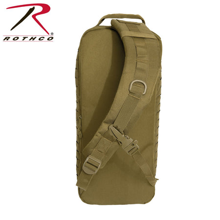 Rothco Tactical Single Sling Pack With Laser Cut MOLLE Coyote Brown - Get Tight Gear