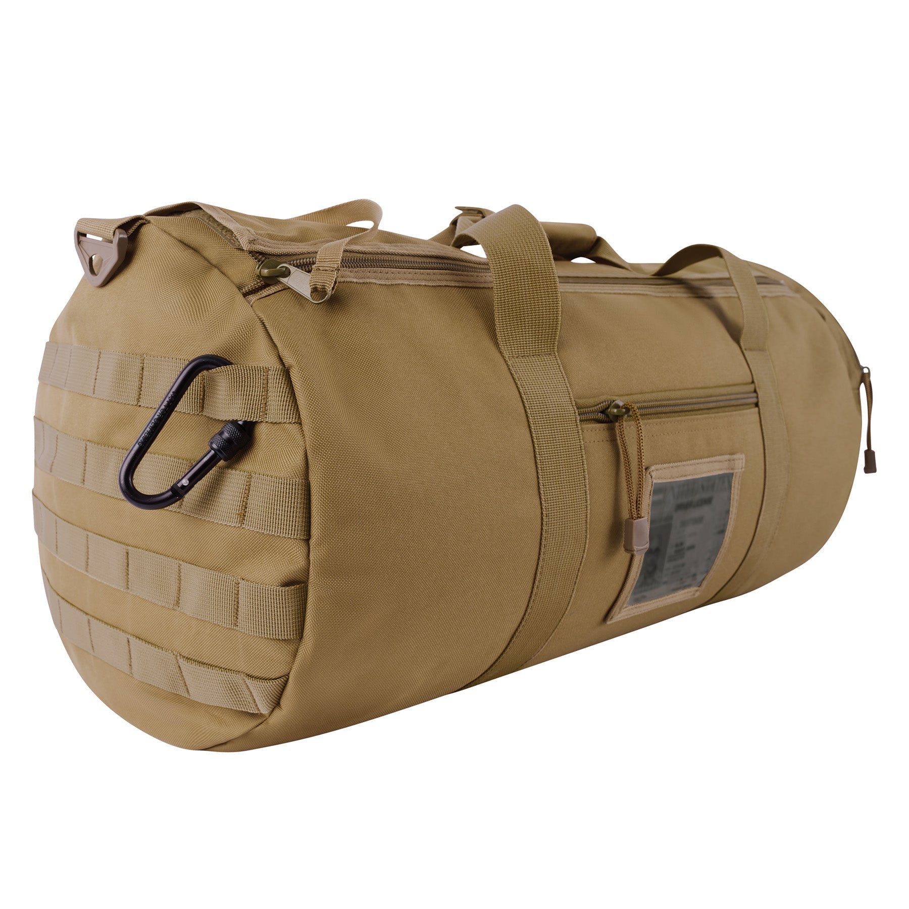 Rothco Tactical Traveler Duffle Bag Coyote Brown Size 19 Inches - Get Tight Gear