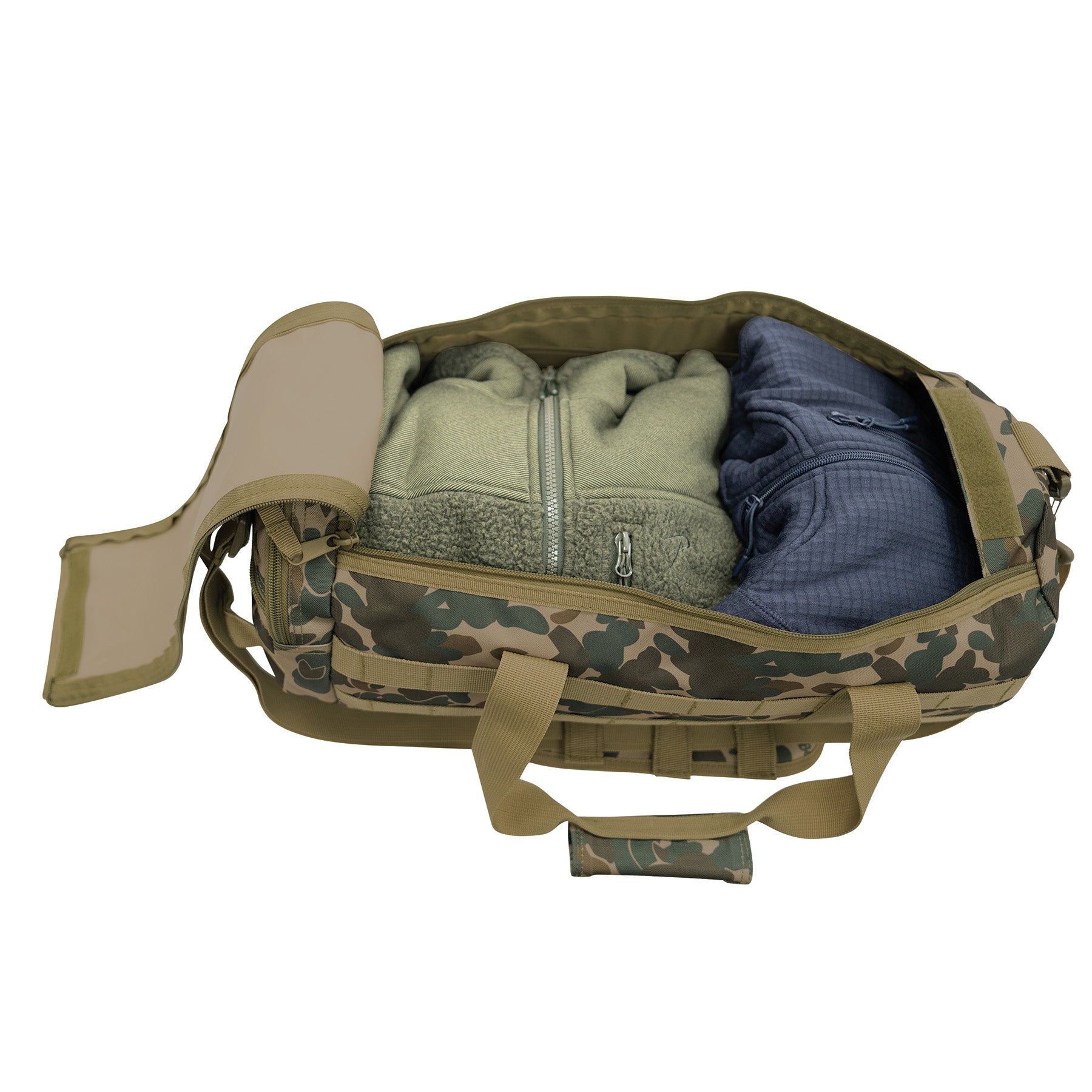 Rothco Tactical Traveler Duffle Bag Fred Bear Camo Size 19 Inches - Get Tight Gear