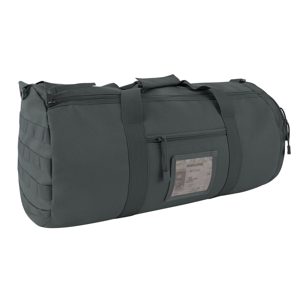 Rothco Tactical Traveler Duffle Bag Gunmetal Grey Size 19 Inches - Get Tight Gear
