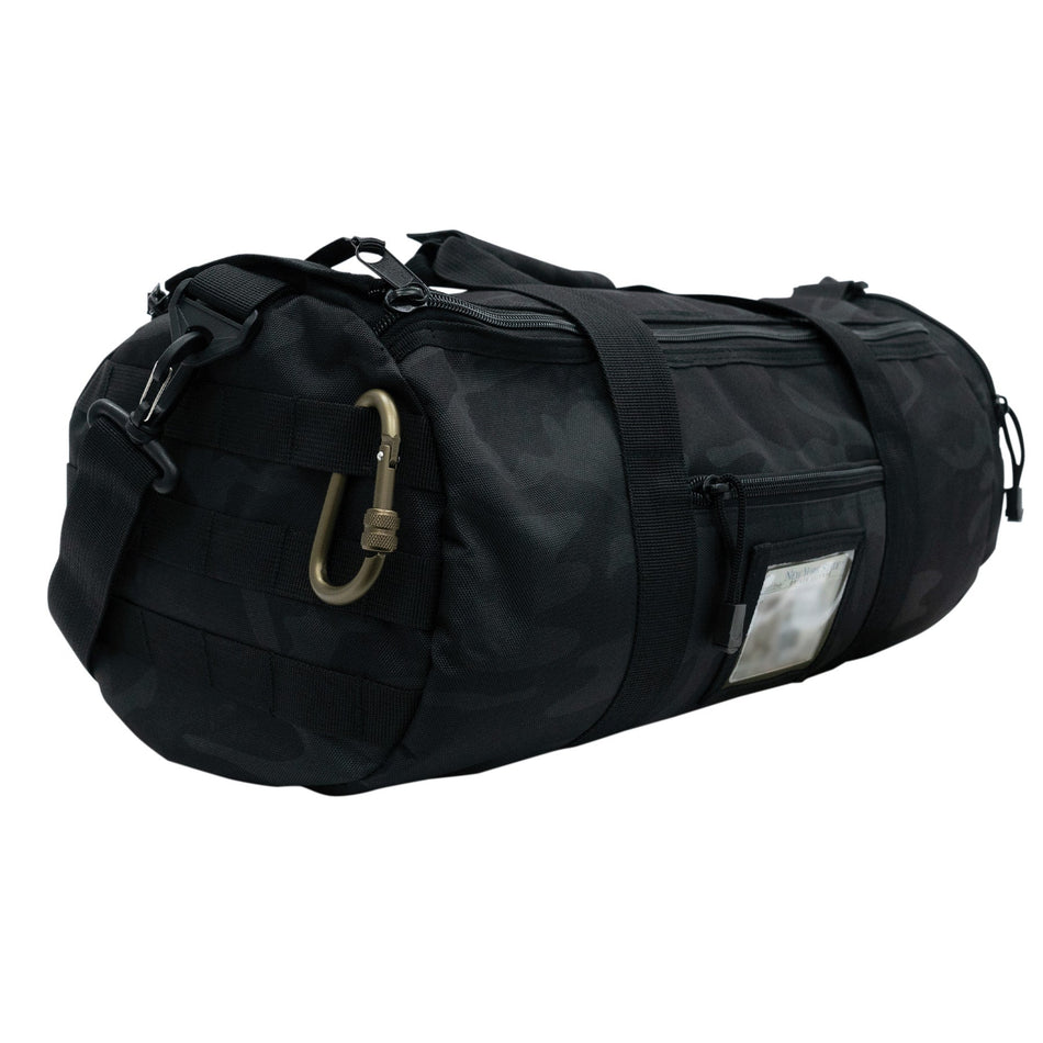 Rothco Tactical Traveler Duffle Bag Midnight Black Camo Size 19 Inches - Get Tight Gear