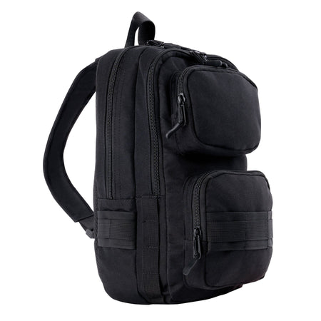 Rothco Tactical Traveler Sling Bag Black - Get Tight Gear