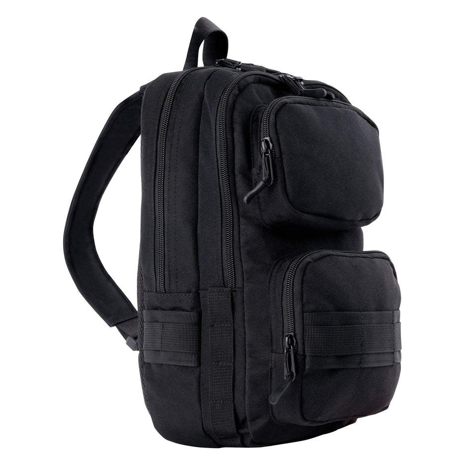Rothco Tactical Traveler Sling Bag Black - Get Tight Gear