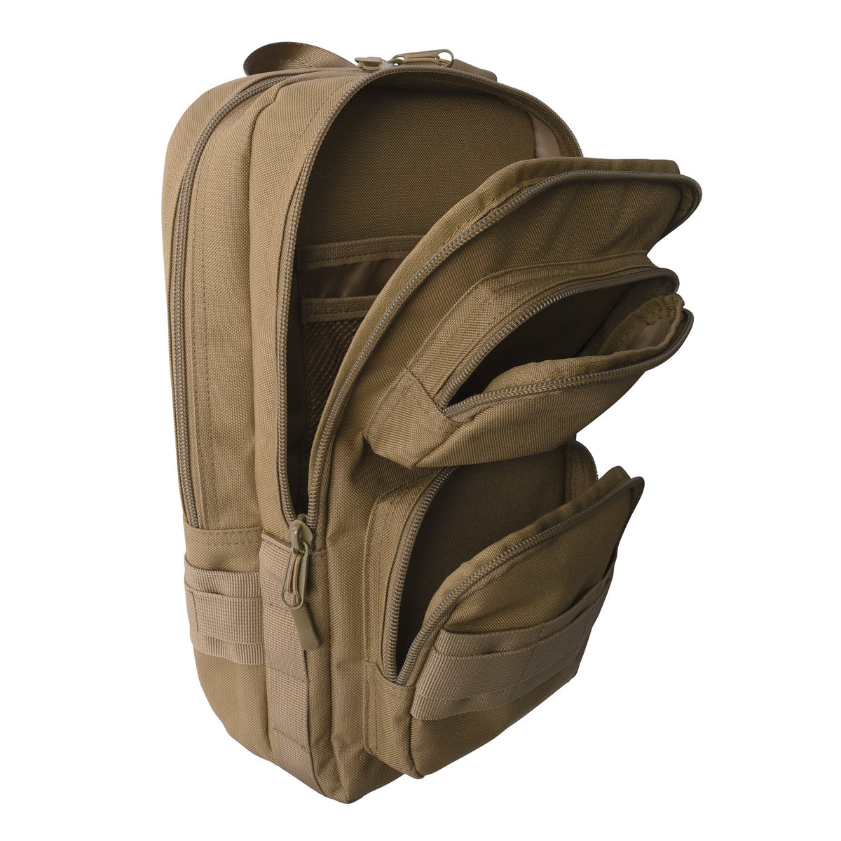 Rothco Tactical Traveler Sling Bag Coyote Brown - Get Tight Gear
