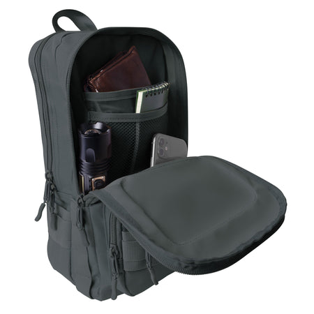 Rothco Tactical Traveler Sling Bag Dark Grey - Get Tight Gear