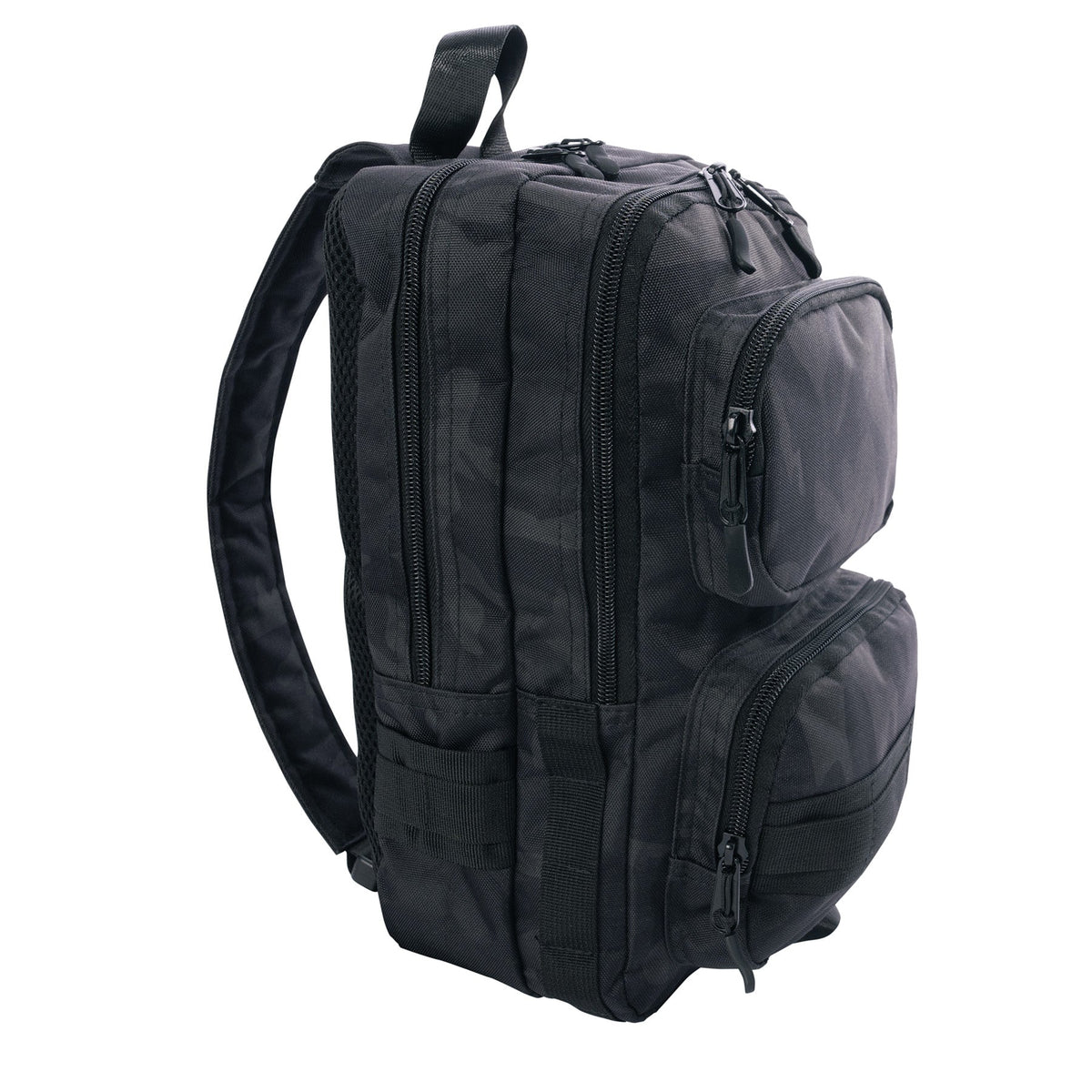 Rothco Tactical Traveler Sling Bag Midnight Black Camo - Get Tight Gear