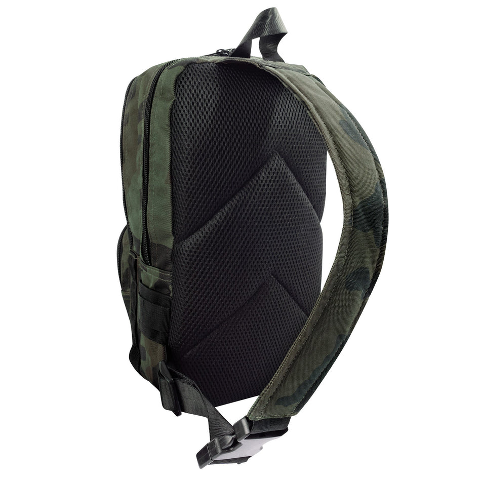 Rothco Tactical Traveler Sling Bag Midnight Woodland Camo - Get Tight Gear