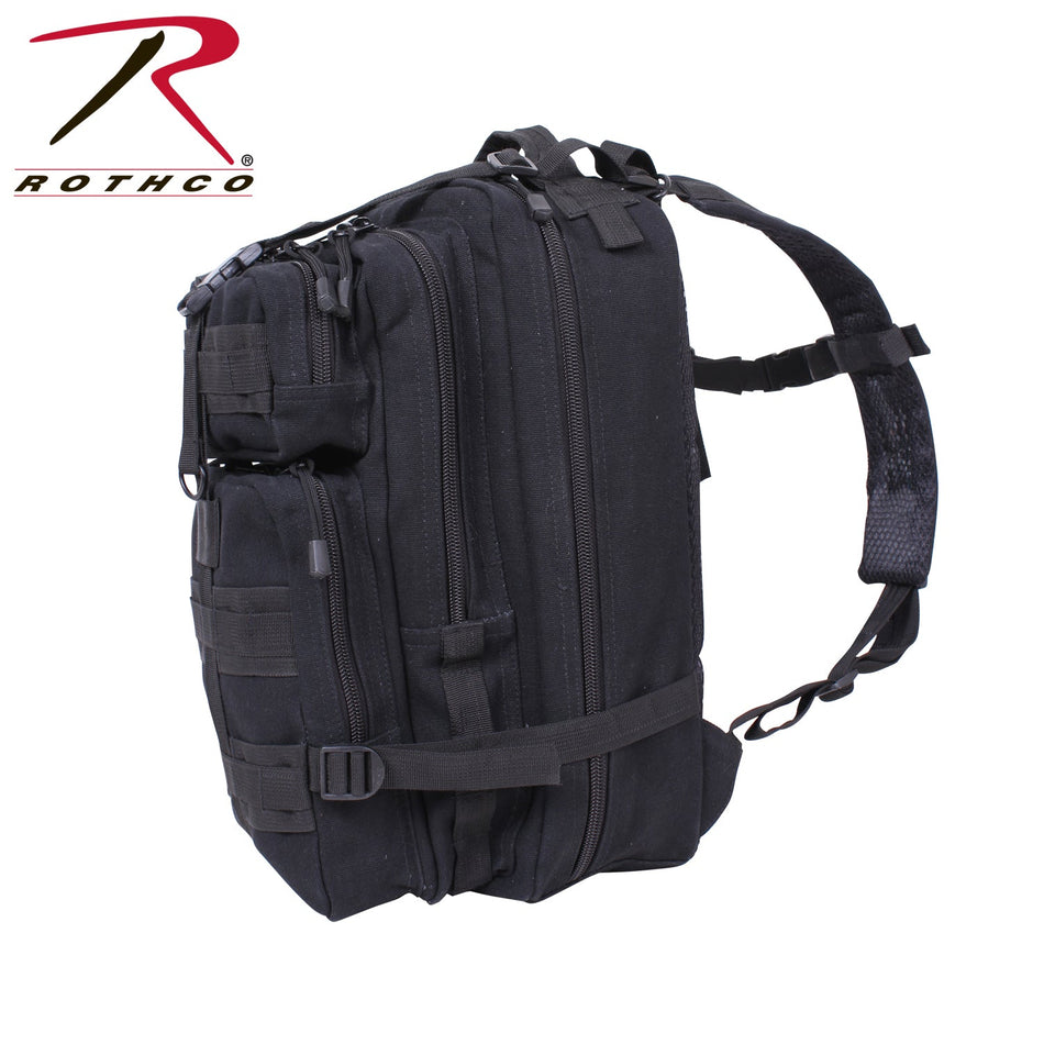 Rothco Tacticanvas Go Pack Black - Get Tight Gear