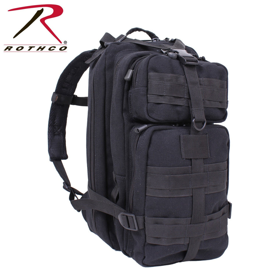 Rothco Tacticanvas Go Pack Black - Get Tight Gear