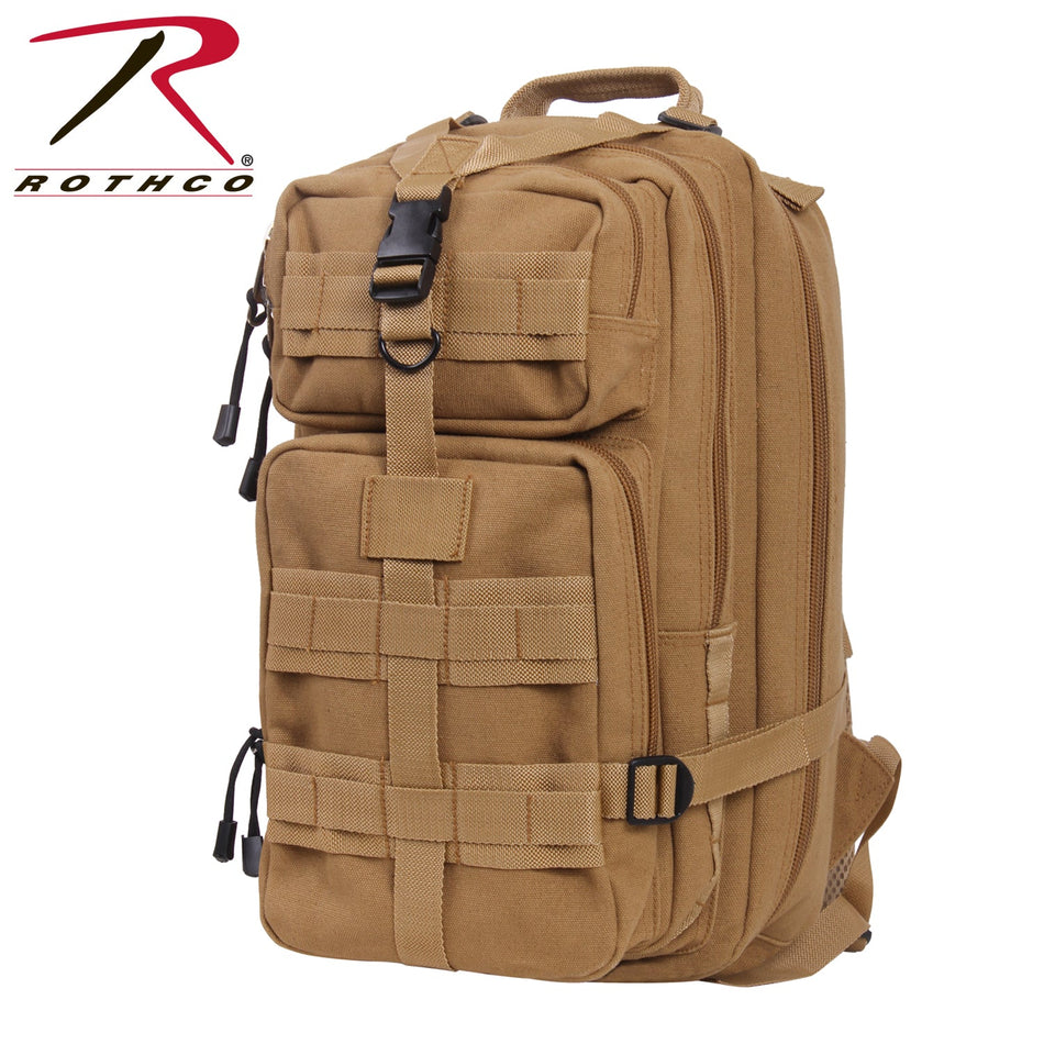 Rothco Tacticanvas Go Pack Coyote Brown - Get Tight Gear