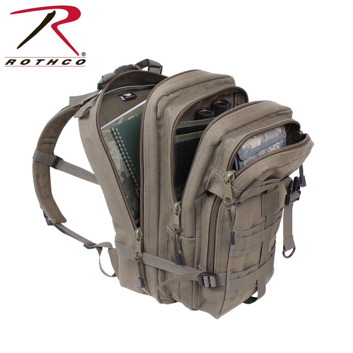 Rothco Tacticanvas Go Pack Olive Drab - Get Tight Gear