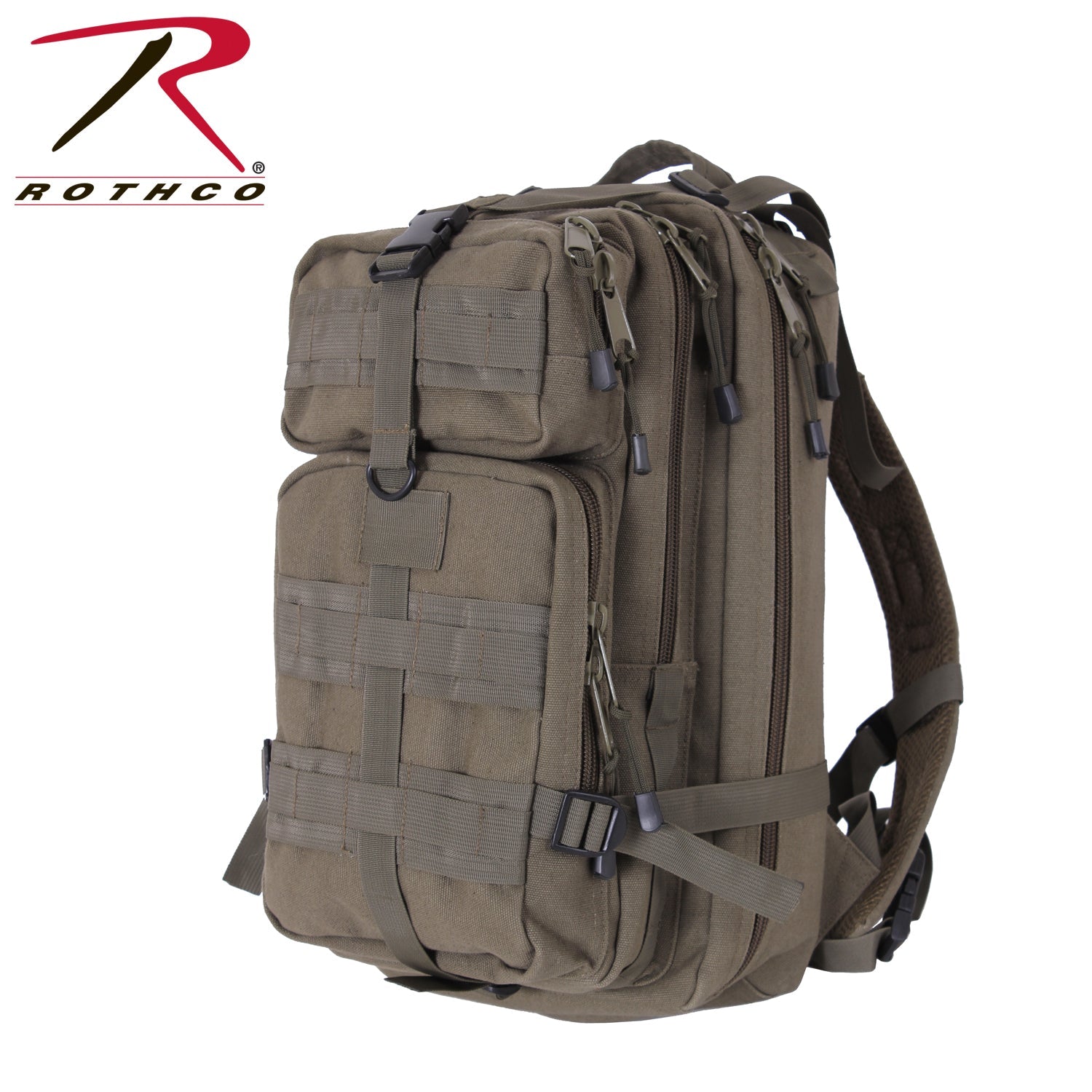 Rothco Tacticanvas Go Pack Olive Drab - Get Tight Gear