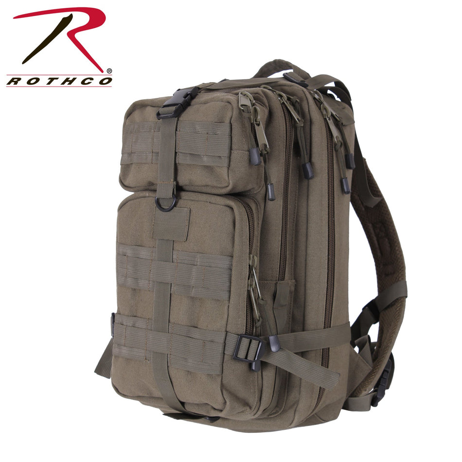 Rothco Tacticanvas Go Pack Olive Drab - Get Tight Gear