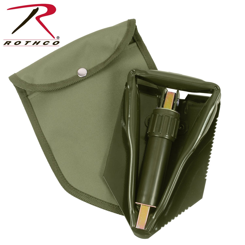 Rothco Tri - Fold Shovel - Get Tight Gear