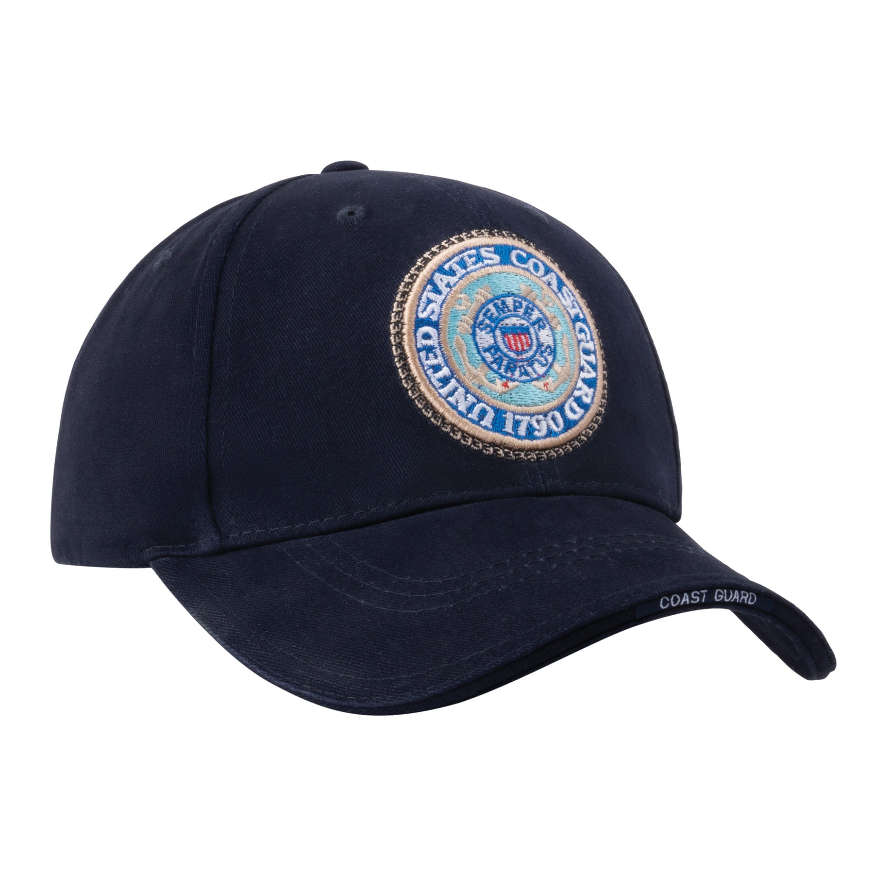Rothco U.S. Coast Guard Deluxe Low Profile Insignia Cap - Get Tight Gear