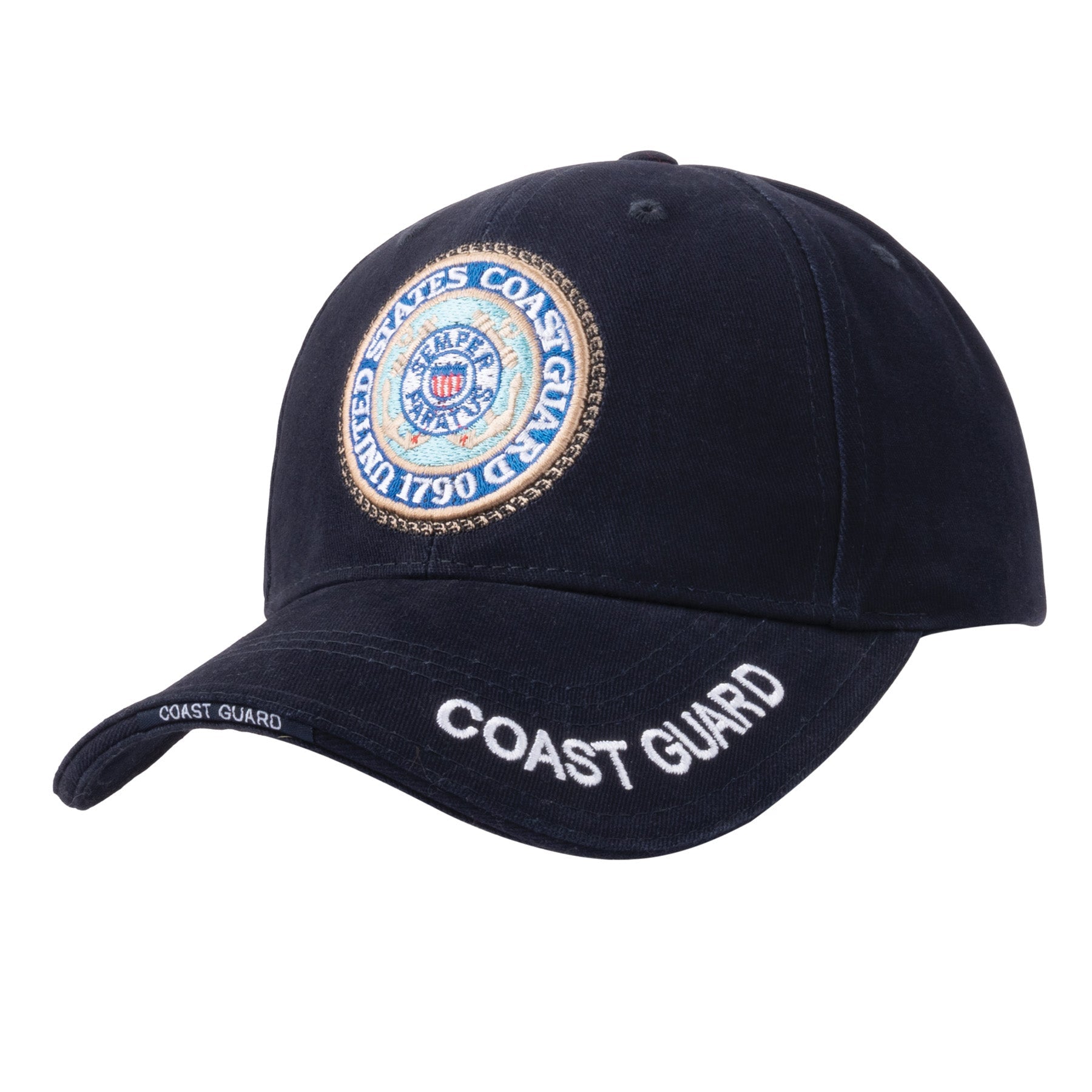 Rothco U.S. Coast Guard Deluxe Low Profile Insignia Cap - Get Tight Gear