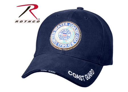 Rothco U.S. Coast Guard Deluxe Low Profile Insignia Cap - Get Tight Gear