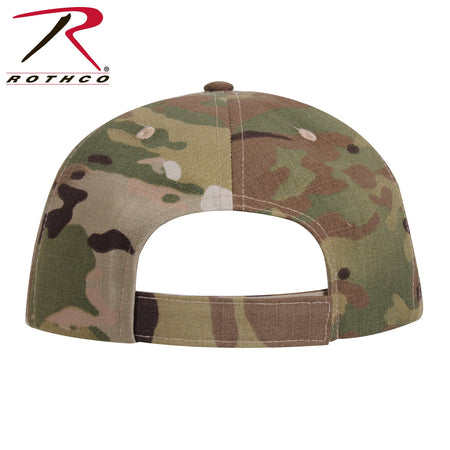 Rothco U.S. Flag Low Profile Cap MultiCam Size One Size - Get Tight Gear