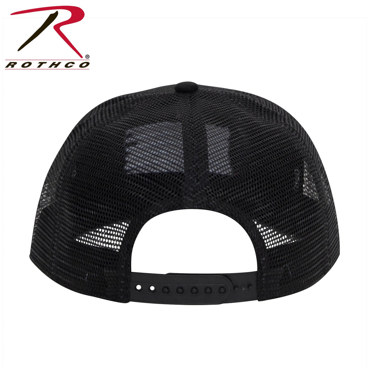 Rothco US Flag Trucker Cap White / Black Size One Size - Get Tight Gear