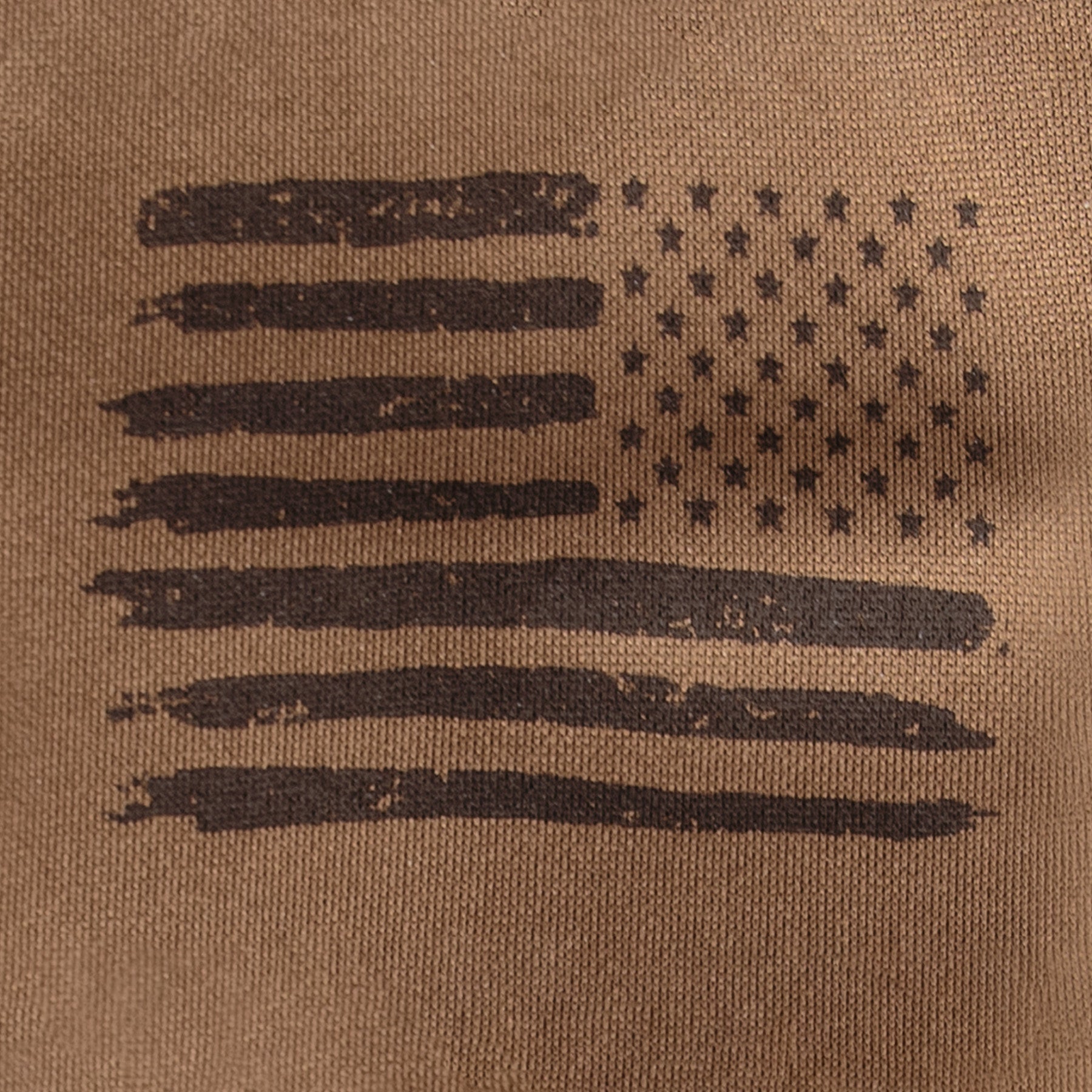 Rothco US Flag / USMC Eagle, Globe, & Anchor Concealed Carry Hoodie Coyote Brown Size M - Get Tight Gear