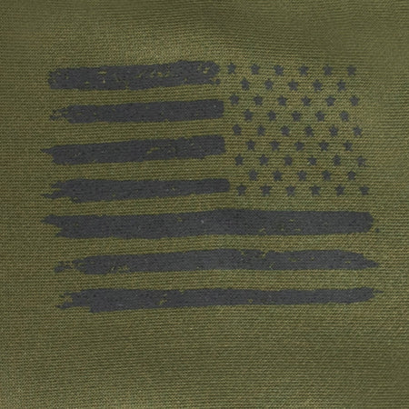 Rothco US Flag / USMC Eagle, Globe, & Anchor Concealed Carry Hoodie Olive Drab Size L - Get Tight Gear
