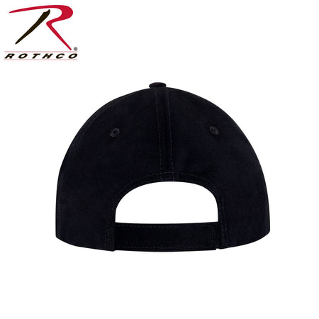 Rothco USMC Eagle, Globe and Anchor / US Flag Low Pro Cap Black Size One Size - Get Tight Gear