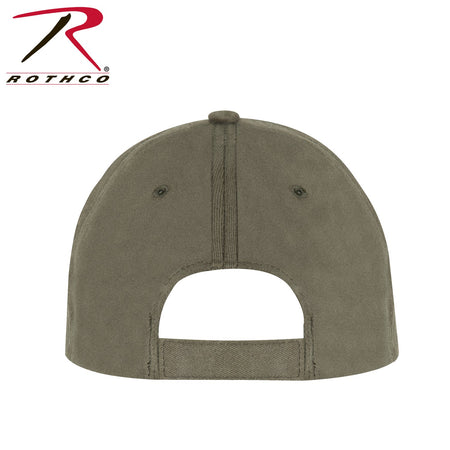 Rothco USMC Eagle, Globe and Anchor / US Flag Low Pro Cap Olive Drab Size One Size - Get Tight Gear