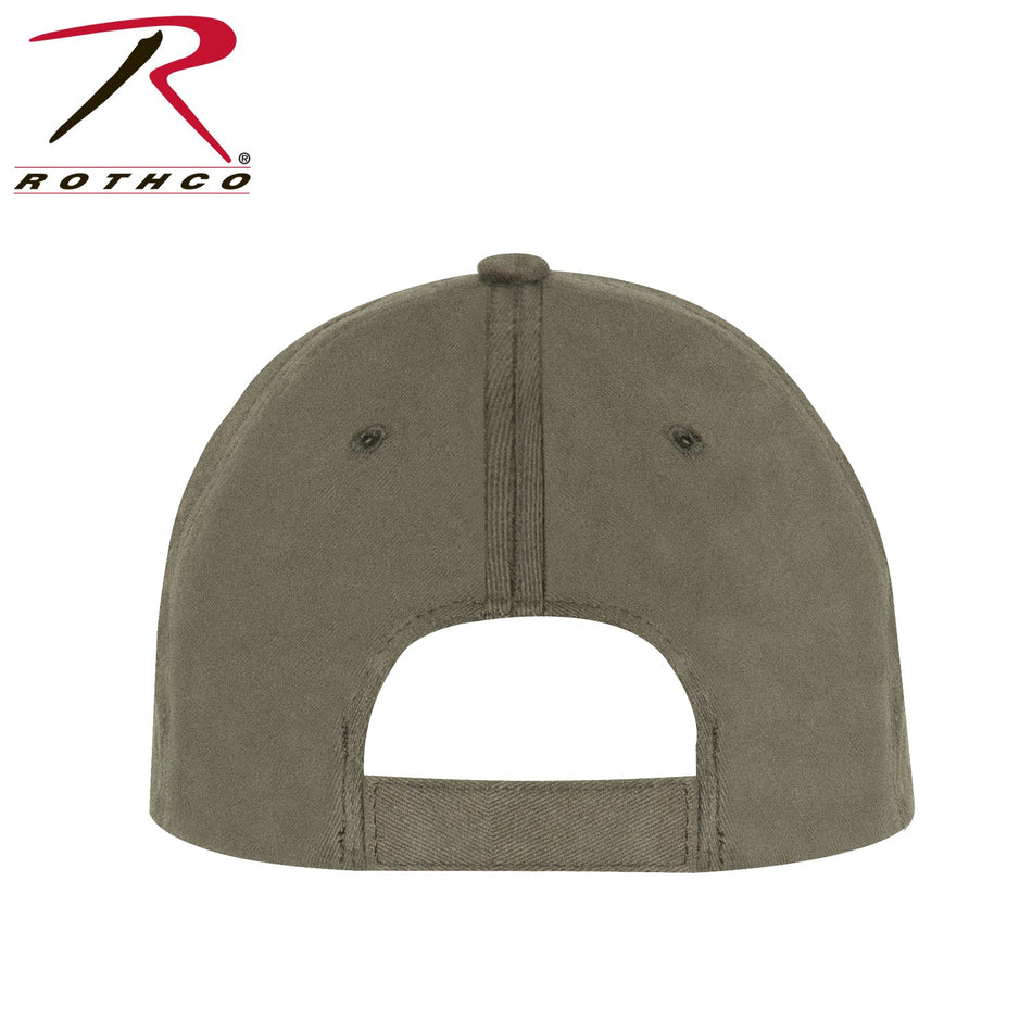 Rothco USMC Eagle, Globe and Anchor / US Flag Low Pro Cap Olive Drab Size One Size - Get Tight Gear