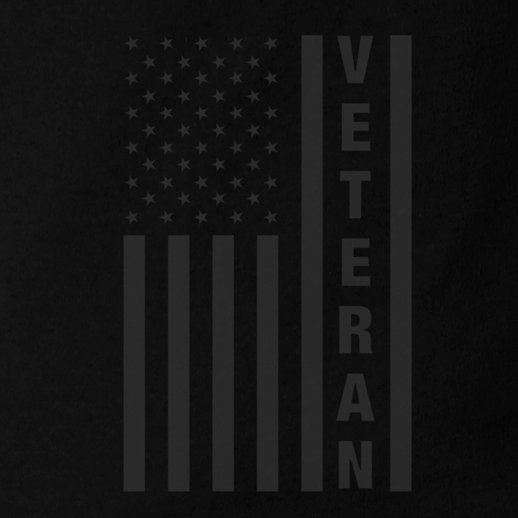 Rothco Veteran Flag T-Shirt Black Size 2XL - Get Tight Gear