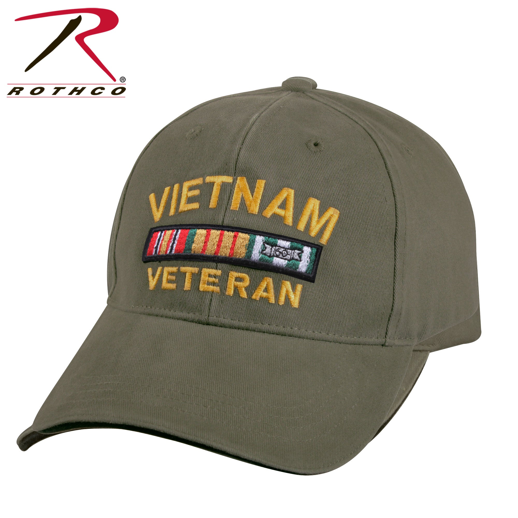 Rothco Vietnam Veteran Deluxe Vintage Low Profile Insignia Cap - Get Tight Gear