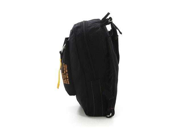 Rothco Vintage Canvas Flight Bag Black - Get Tight Gear