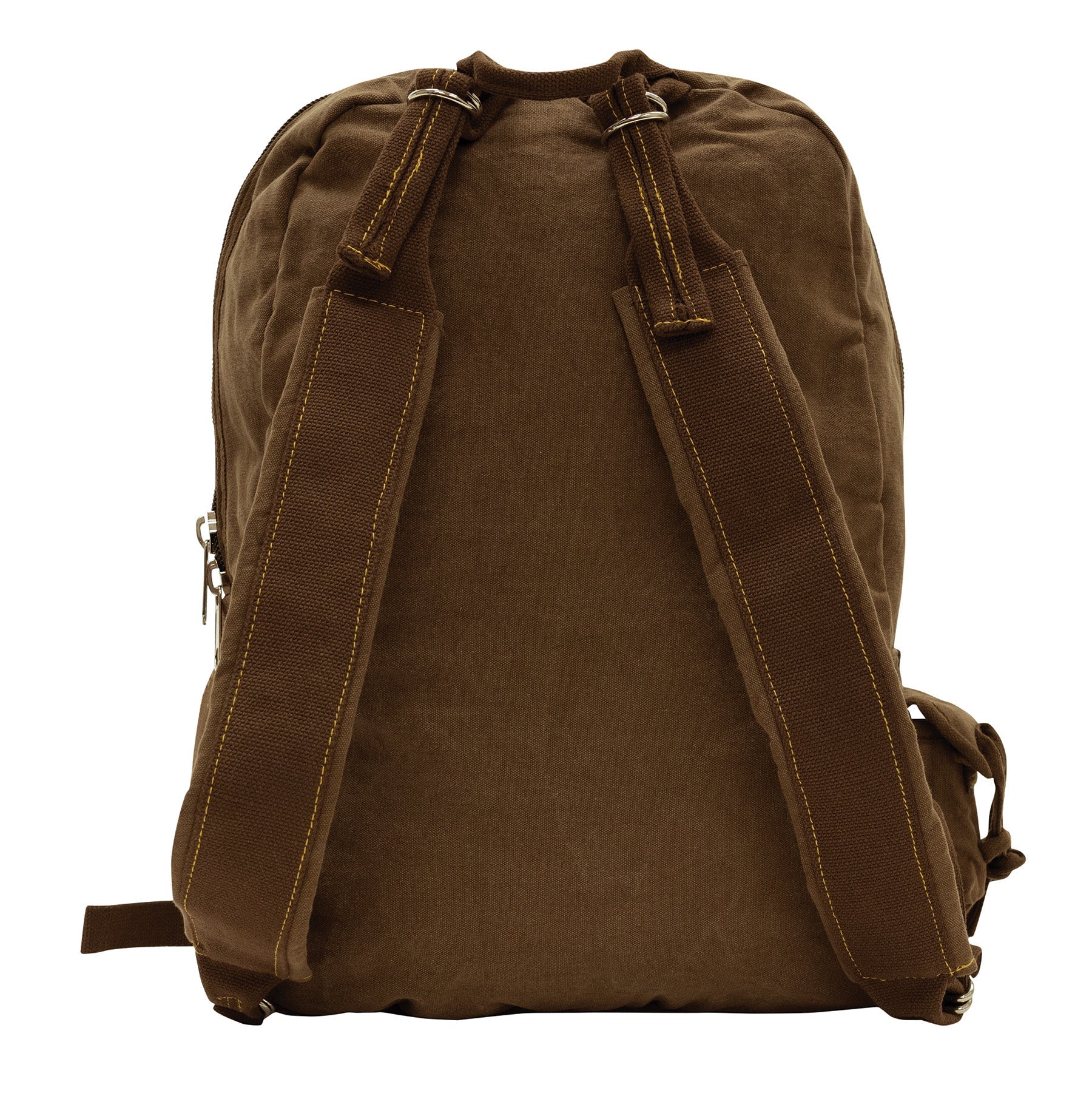 Rothco Vintage Canvas Flight Bag Brown - Get Tight Gear