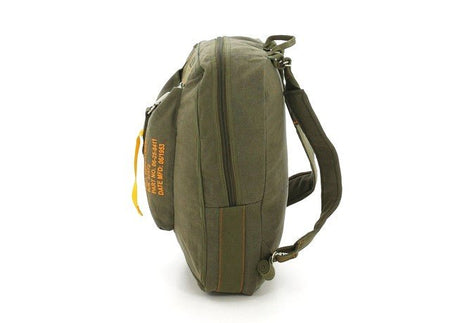 Rothco Vintage Canvas Flight Bag Olive Drab - Get Tight Gear