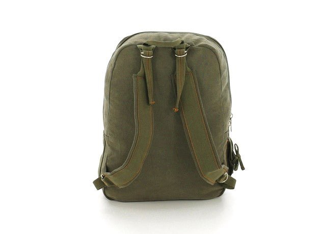Rothco Vintage Canvas Flight Bag Olive Drab - Get Tight Gear