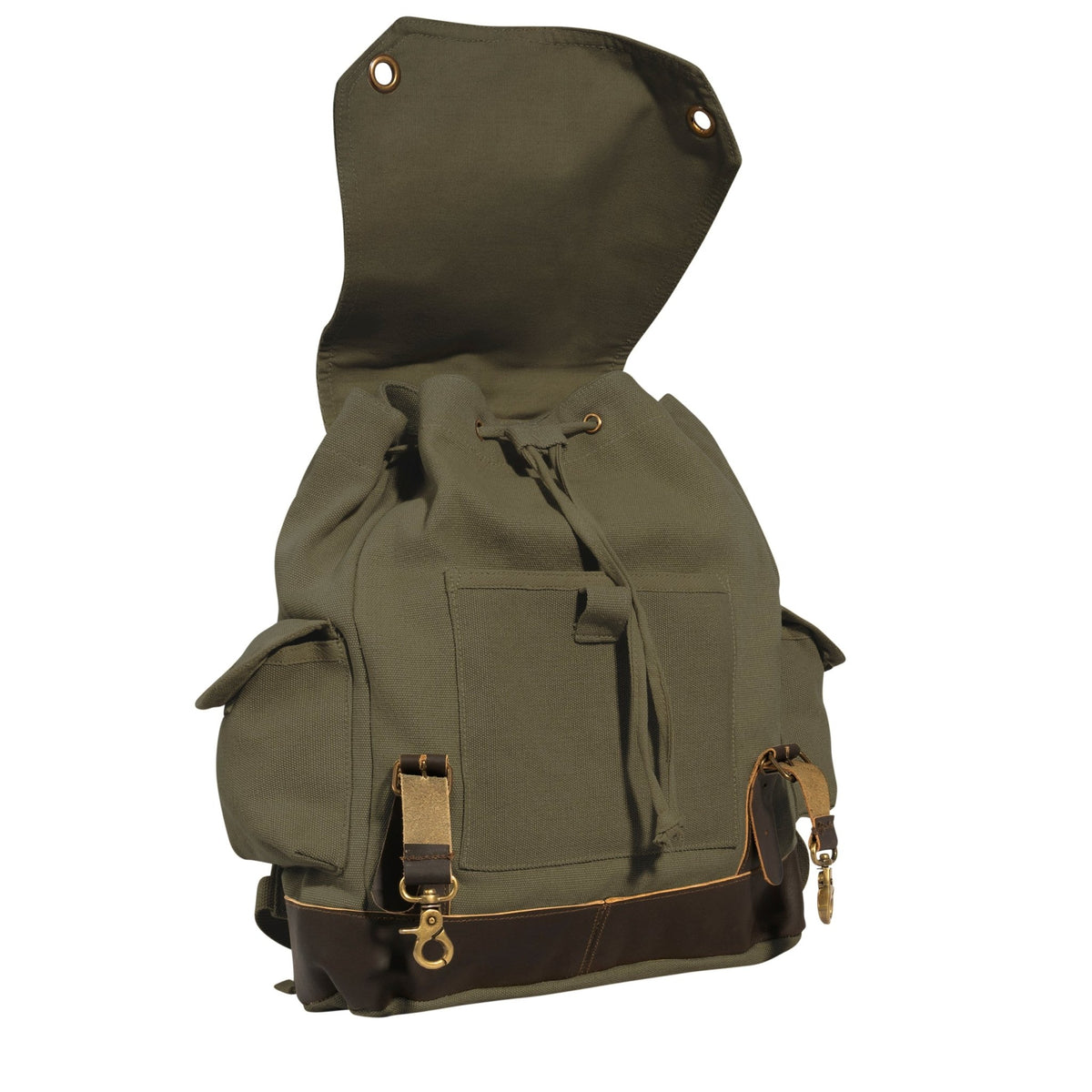 Rothco Vintage Expedition Rucksack Olive Drab - Get Tight Gear