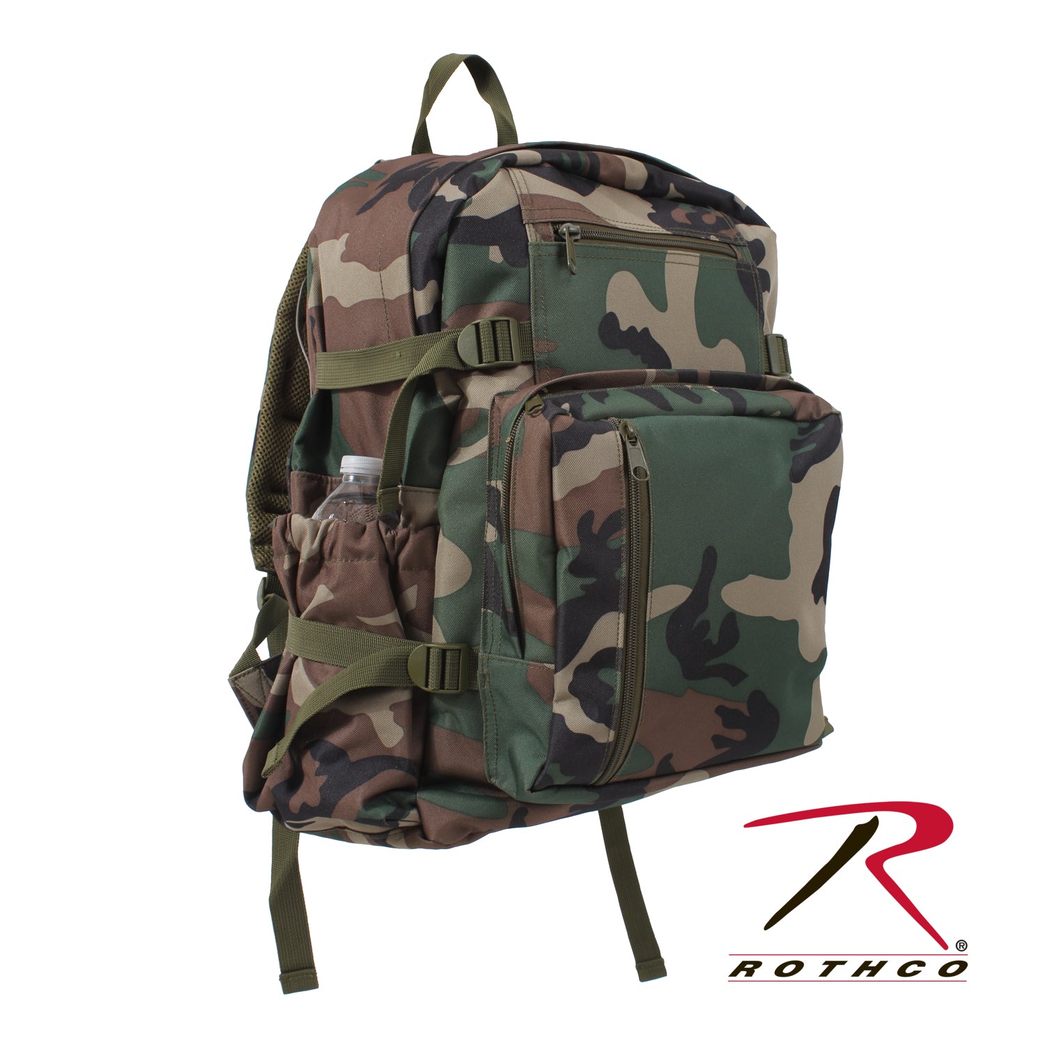 Rothco Woodland Camo Backpack - Get Tight Gear
