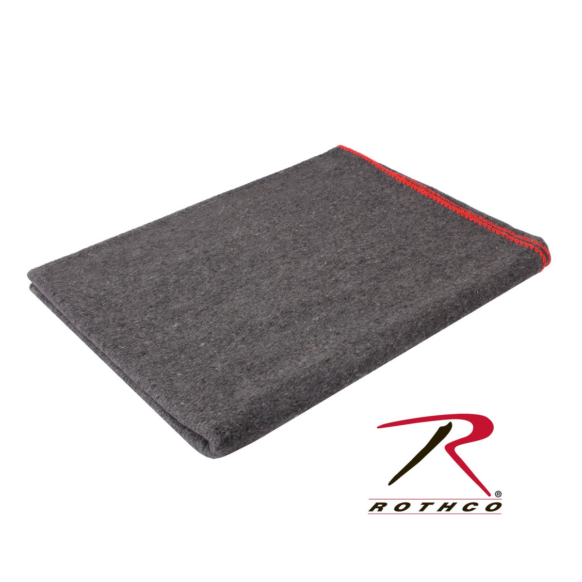 Rothco Wool Rescue Survival Blanket Grey Size 66" x 90" - Get Tight Gear