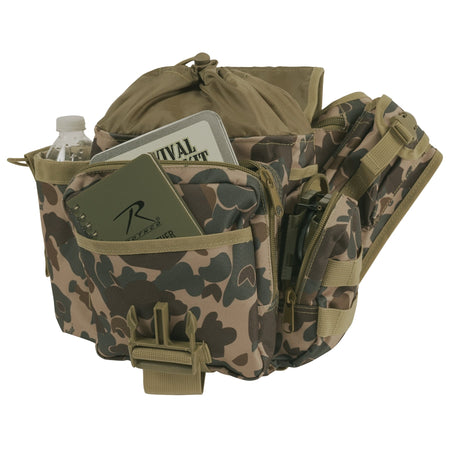 Rothco X Bear Archery Fred Bear Camo Concealed Carry Advanced Tactical Bag Fred Bear Camo - Get Tight Gear