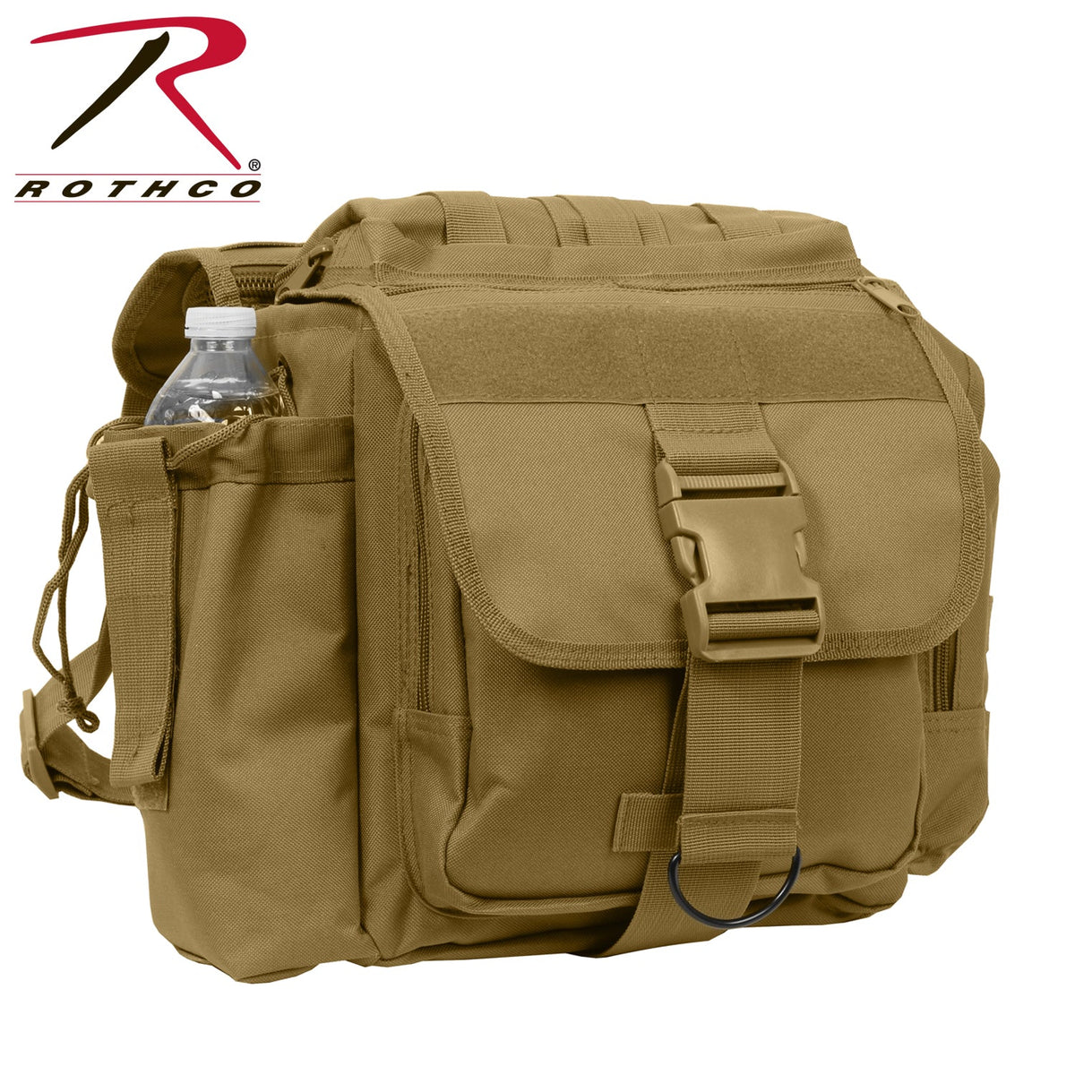 Rothco XL Advanced Tactical Shoulder Bag Coyote Brown - Get Tight Gear