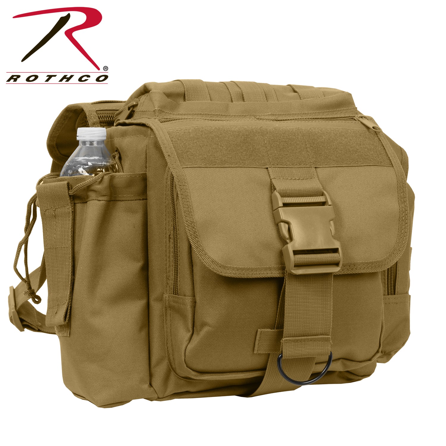 Rothco XL Advanced Tactical Shoulder Bag Coyote Brown - Get Tight Gear