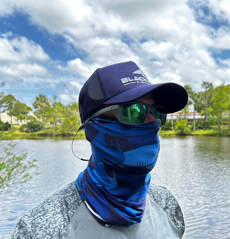 Royal Blue Performance Face Shield - Get Tight Gear