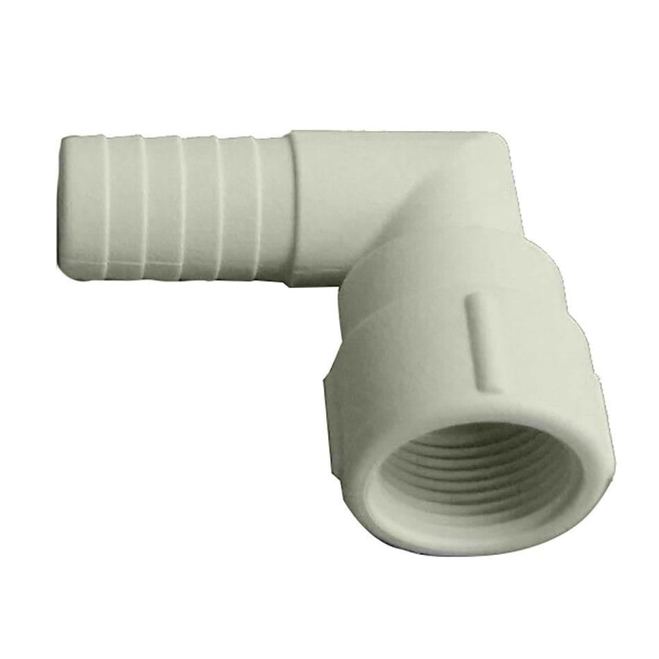 Rule 1201R 3/4" Port - 90 Barb - Get Tight Gear