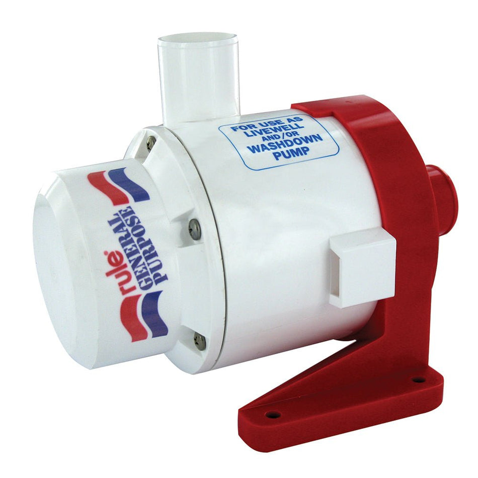 Rule 3700 GPH General Purpose End Suction Centrifugal Pump - 24V - Get Tight Gear