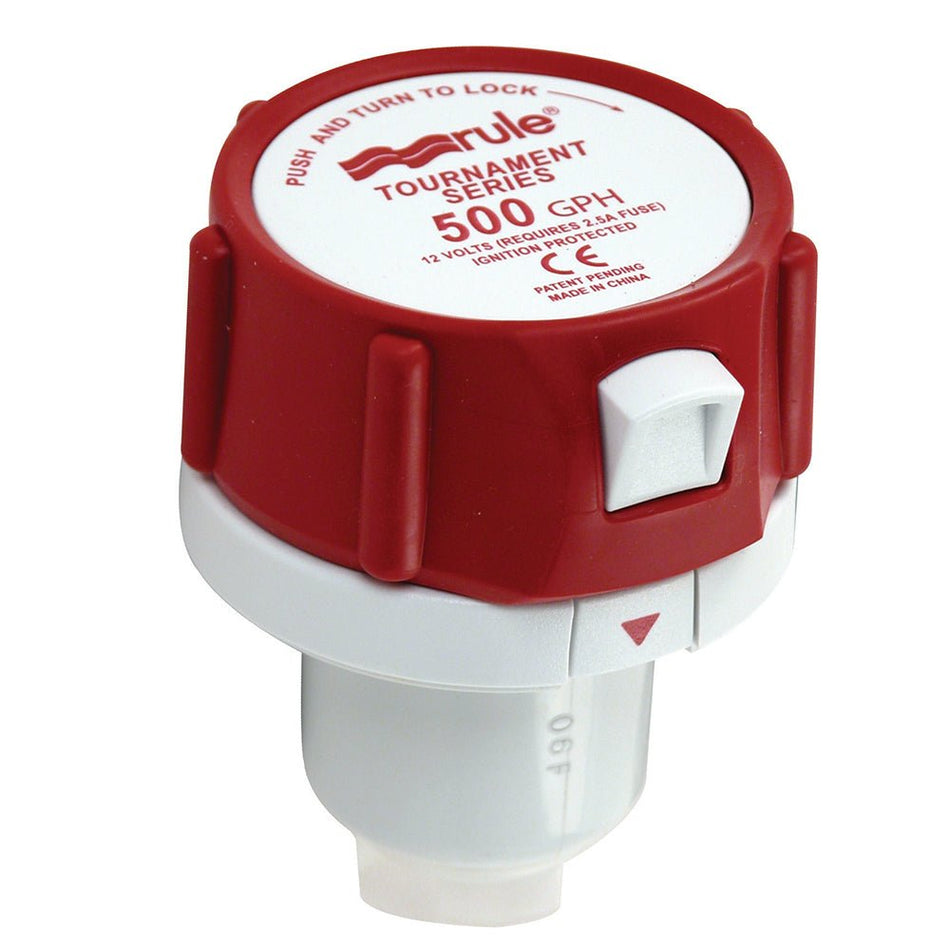 Rule 500 GPH Replacement Motor Cartridge f/Tournament Series Pumps - Get Tight Gear