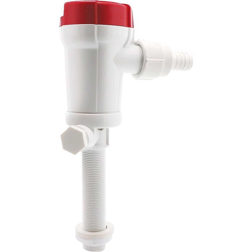 Rule 800 GPH Livewell Pump Straight Thru - Hull Inlet - Get Tight Gear