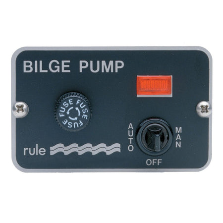 Rule Deluxe 3 - Way Panel Lighted Switch f/Auto Float 24/32VDC - Get Tight Gear