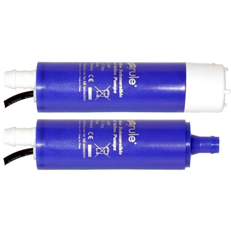 Rule IL200 Plus In - Line Submersible Pump - 24V - 2.8GPM - Get Tight Gear