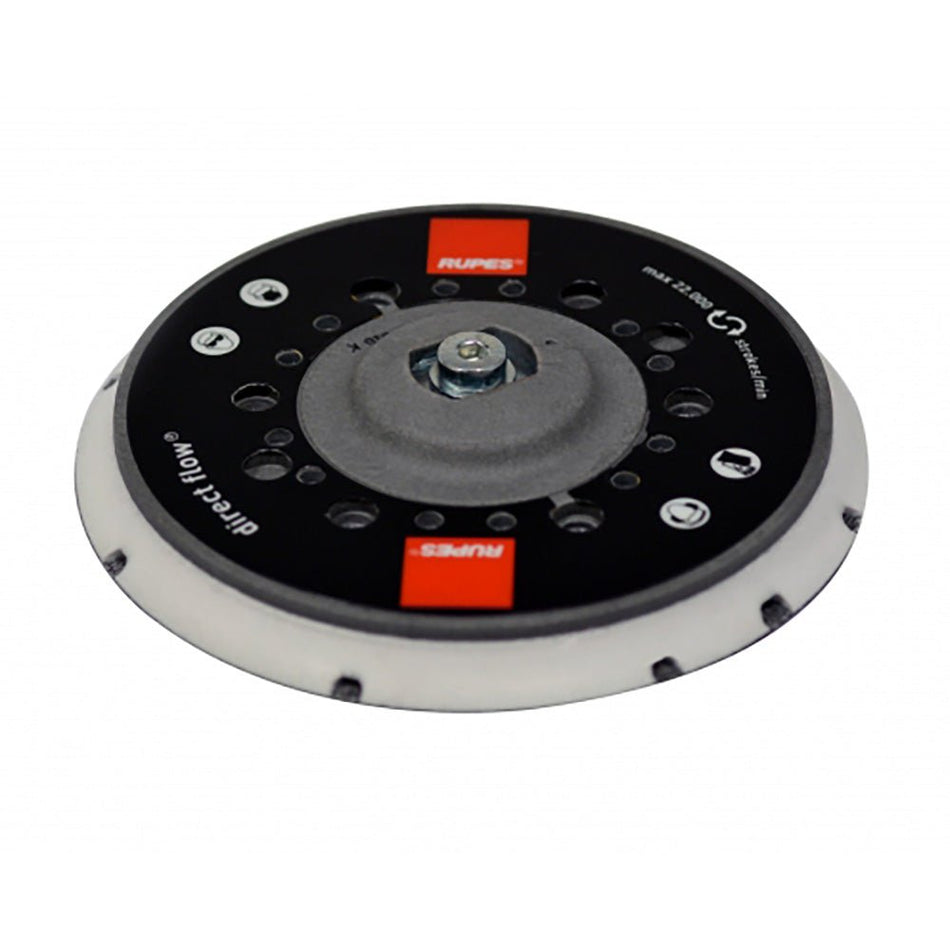 RUPES Backing Pad 150mm/6" Velcro Pad Multihole M8 Hard - H 12mm f/ER - BR - RH Tools - Get Tight Gear