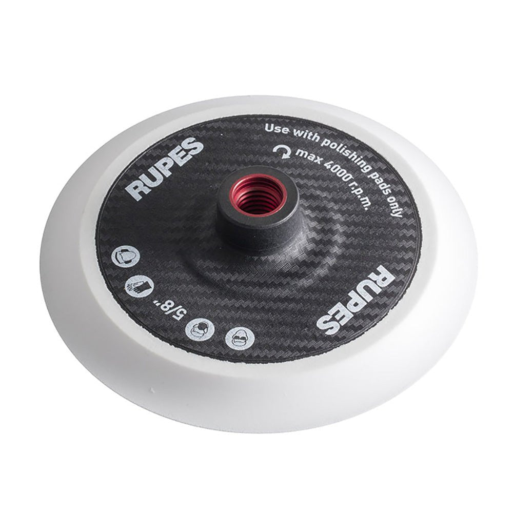 RUPES Backing Pad 150mm/6" Velcro w/5/8" Female Thread - Get Tight Gear